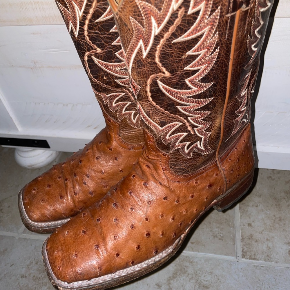 Genuine Ostrich Boots From Cavender’s